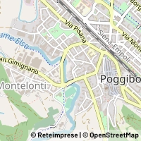 Map Poggibonsi
