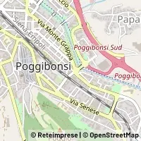 Map Poggibonsi