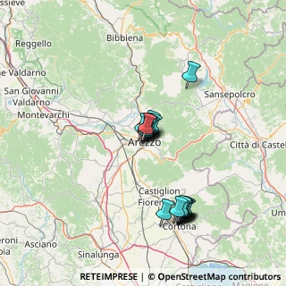 Mappa Via Campo Marte, 52100 Arezzo AR, Italia (12.203)