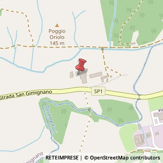 Mappa Localita' Casa Alla Terra, 39, 53037 San Gimignano, Siena (Toscana)