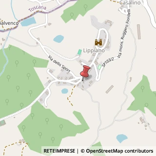 Mappa Via Dello Sport, 53, 06010 Monte Santa Maria Tiberina, Perugia (Umbria)