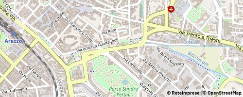 Mappa Arezzo
