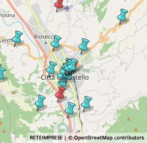 Mappa Via Niccolò Machiavelli, 06012 Città di Castello PG, Italia (1.9035)