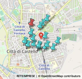 Mappa Via Niccolò Machiavelli, 06012 Città di Castello PG, Italia (0.3235)