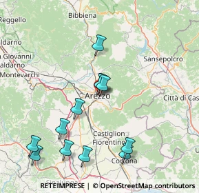 Mappa Via Paolo Uccello, 52100 Arezzo AR, Italia (16.585)