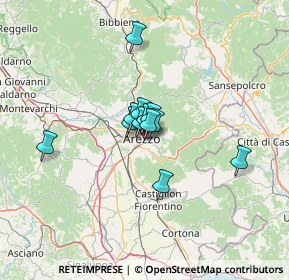 Mappa Via Paolo Uccello, 52100 Arezzo AR, Italia (7.8775)