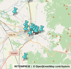 Mappa Via Paolo Uccello, 52100 Arezzo AR, Italia (3.12308)