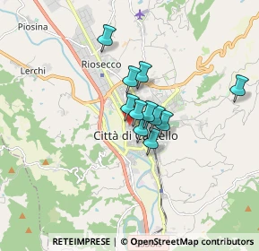 Mappa Via del Petrognano, 06012 Città di Castello PG, Italia (1.08727)