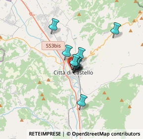 Mappa Via del Petrognano, 06012 Città di Castello PG, Italia (1.635)