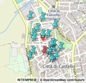 Mappa Via del Petrognano, 06012 Città di Castello PG, Italia (0.181)