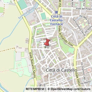 Mappa Via Sant'Andrea, 4, 06012 Città di Castello, Perugia (Umbria)