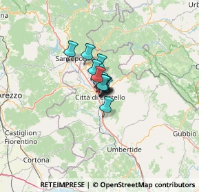 Mappa Piazza del Marchese, 06012 Città di Castello PG, Italia (4.355)