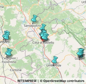 Mappa Via del Petrognano, 06012 Città di Castello PG, Italia (17.42944)