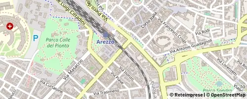 Mappa Arezzo