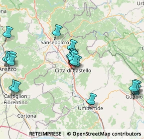 Mappa Via Celle, 06012 Città di Castello PG, Italia (18.768)