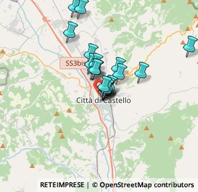 Mappa Via Celle, 06012 Città di Castello PG, Italia (2.3125)