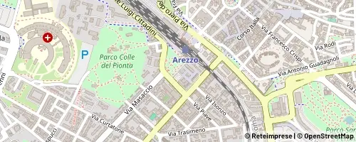 Mappa Arezzo