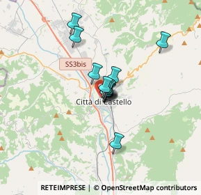 Mappa Via Girolamo Frescobaldi, 06012 Città di Castello PG, Italia (1.96154)