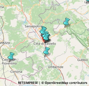 Mappa Via Girolamo Frescobaldi, 06012 Città di Castello PG, Italia (20.48357)
