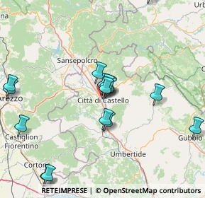 Mappa Via Girolamo Frescobaldi, 06012 Città di Castello PG, Italia (16.54688)