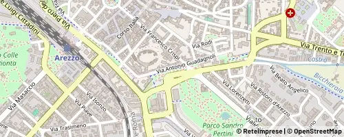 Mappa Arezzo