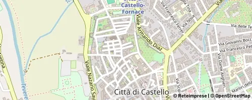Mappa Città di Castello