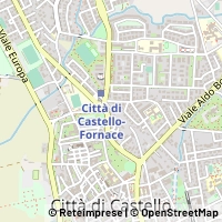 Map Città di Castello