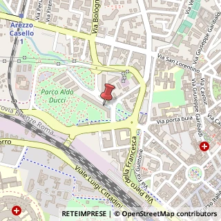 Mappa Via Monte Falco, 58, 52100 Arezzo, Arezzo (Toscana)