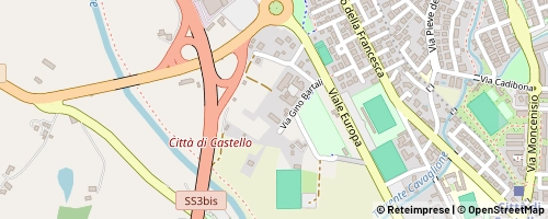 Mappa Città di Castello