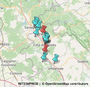 Mappa V.Le Sempione, 06012 Città di Castello PG, Italia (7.86833)