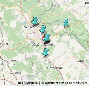 Mappa V.Le Sempione, 06012 Città di Castello PG, Italia (7.01083)