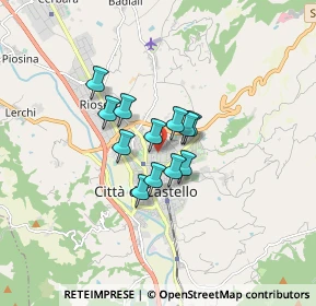 Mappa V.Le Sempione, 06012 Città di Castello PG, Italia (1.03833)