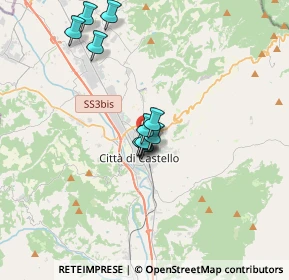 Mappa V.Le Sempione, 06012 Città di Castello PG, Italia (2.78636)