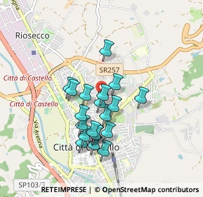 Mappa V.Le Sempione, 06012 Città di Castello PG, Italia (0.74)