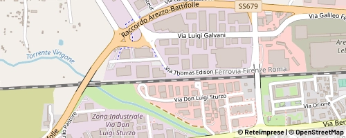 Mappa Arezzo