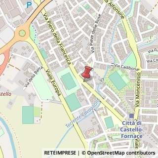 Mappa Frazione Bivio Lugnano, 06012 Città di Castello, Perugia (Umbria)