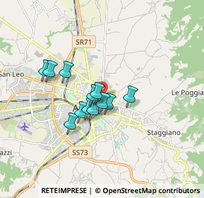 Mappa Parco Il Prato, 52100 Arezzo AR, Italia (1.25667)