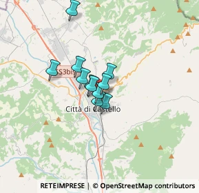 Mappa Viale Brennero, 06012 Città di Castello PG, Italia (1.93909)
