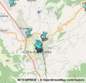 Mappa Viale Brennero, 06012 Città di Castello PG, Italia (1.69364)