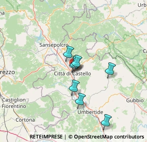 Mappa Viale Brennero, 06012 Città di Castello PG, Italia (24.50167)