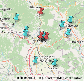 Mappa Via del Saracino, 52100 Arezzo AR, Italia (11.39)