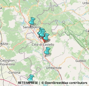 Mappa Viale Alcide De Gasperi, 06012 Città di Castello PG, Italia (23.73091)