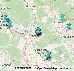 Mappa Via dell'Orto, 52100 Arezzo AR, Italia (16.734)