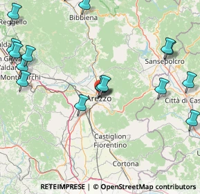 Mappa Via dell'Orto, 52100 Arezzo AR, Italia (21.73882)