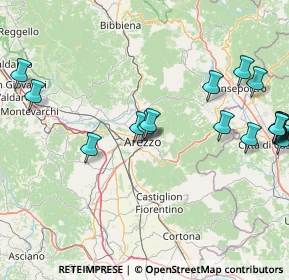 Mappa Via dell'Orto, 52100 Arezzo AR, Italia (20.72824)