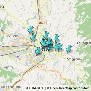 Mappa Via Giosuè Carducci, 52100 Arezzo AR, Italia (0.92706)