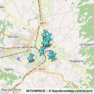 Mappa Via Giosuè Carducci, 52100 Arezzo AR, Italia (0.96)