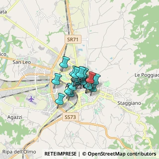 Mappa Via Giosuè Carducci, 52100 Arezzo AR, Italia (0.816)