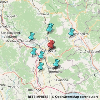 Mappa Via Giosuè Carducci, 52100 Arezzo AR, Italia (10.56417)