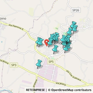Mappa Via L. Cadorna, 60022 Castelfidardo AN, Italia (0.772)